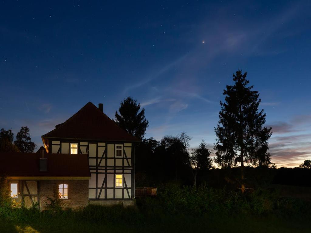 Апартаменты Forsthaus In Waldhessen Bauhaus Экстерьер фото